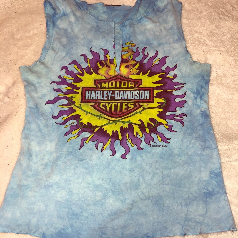 Vintage Harley Davidson Tank